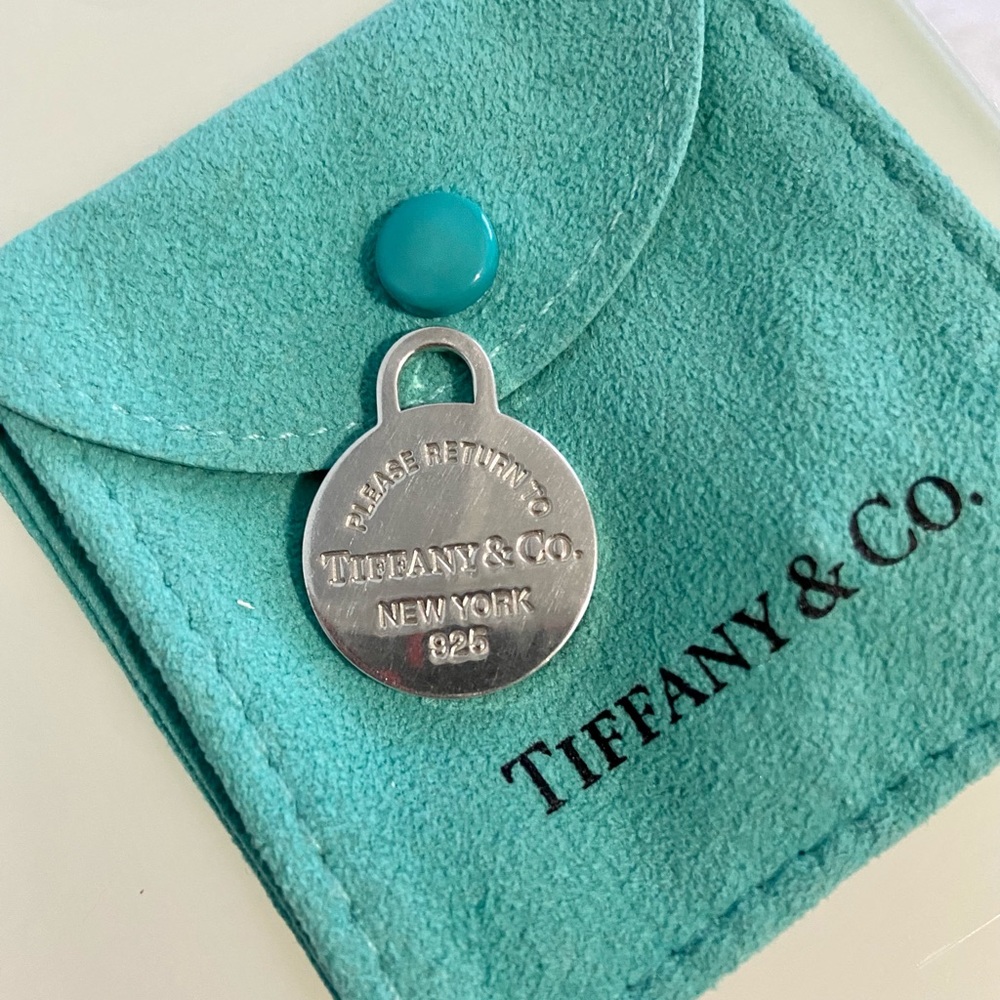 Tiffany & Co Circle charm tag